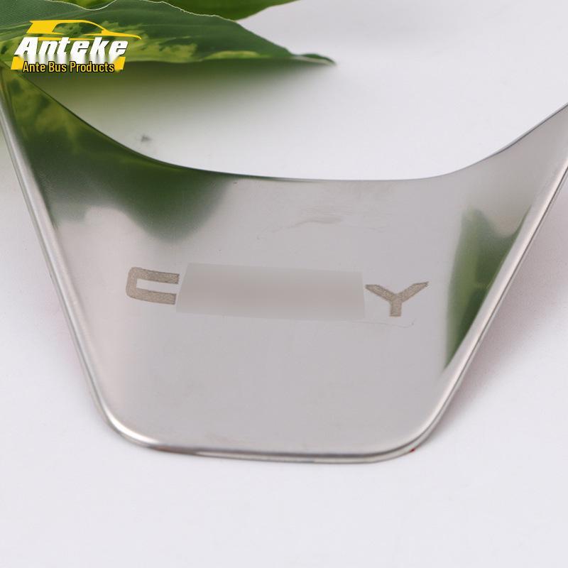 18 Camry Steering Wheel 6 o'clock Stainless Steel Accent Piece