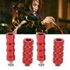 2 Pair Motorcycle Brake Foot Peg CNC Process Plating   Fit For M6 6mm Mounting  S Motorbike
