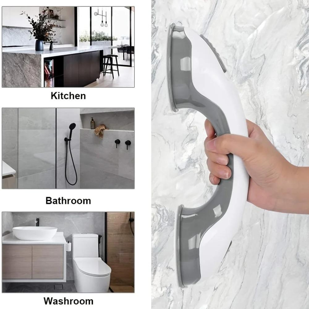 3/2/1PC Shower Handle Grab Bars For Bathtubs Showers Suction Grab Bar Bathroom Bathtub Bath Handles Handicap Elderly Seniors Safety Grip