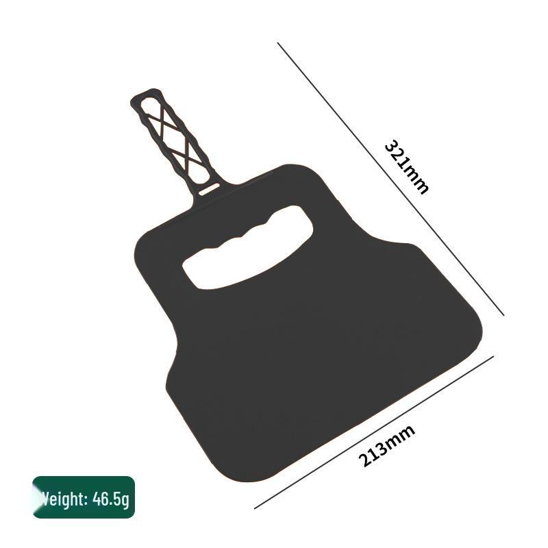 

Портативный уличный вентилятор для розжига барбекю - Пластиковый ручной инструмент для барбекю чёрный