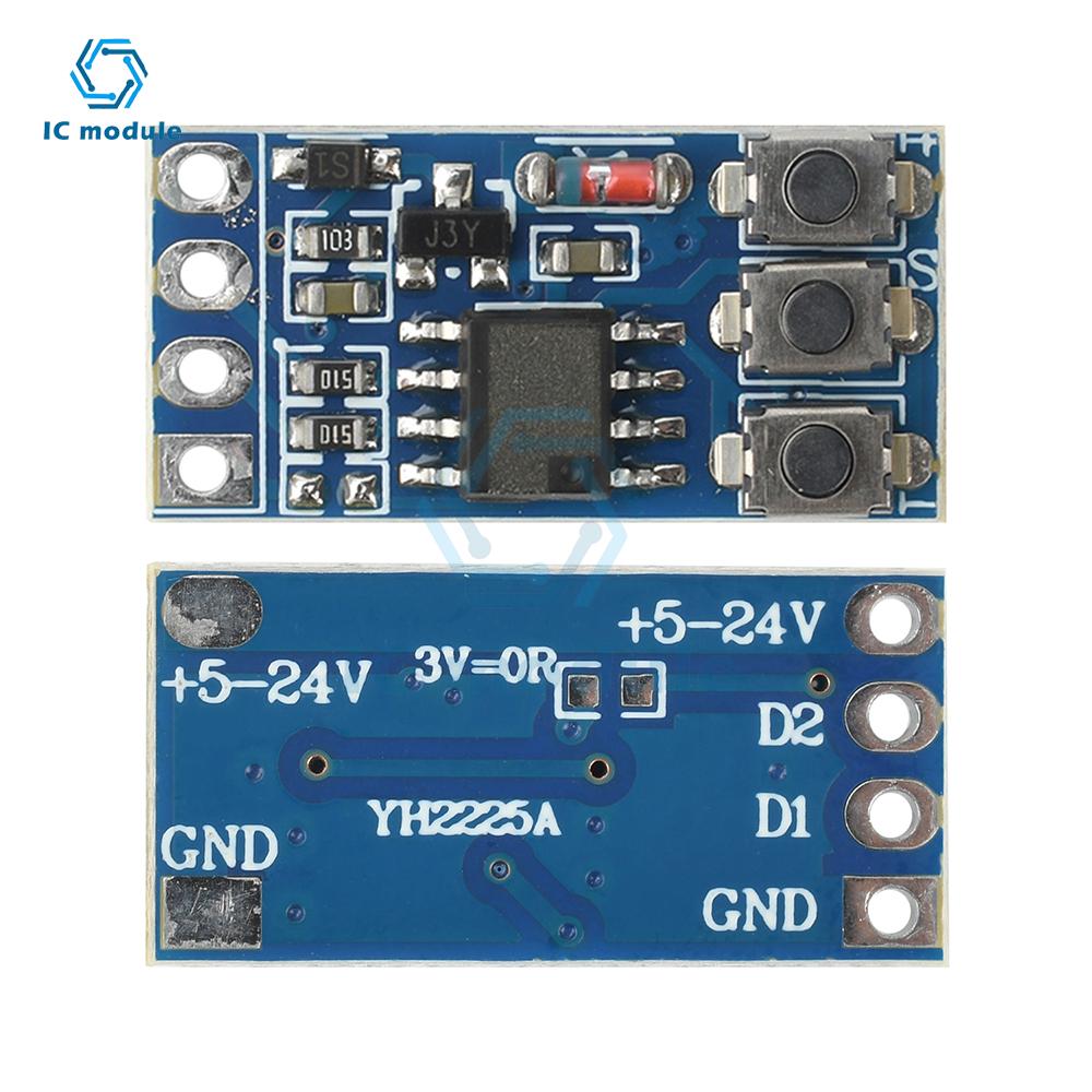 DC5-24V WS2812 LED Strip Control Board 5 Kinds of Flashing Modes RGB Light Strip Controller RGB Strip Driver Module WS2811/16703