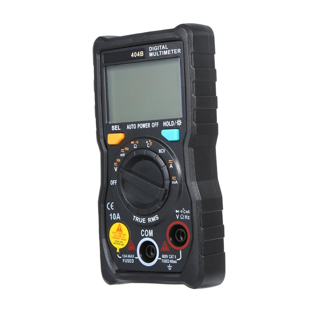 Handheld Digital Multimeter RM404B Multifunction Mini Multi Meter AC DC Voltage Transistor Tester Ammeter Temperature