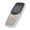 3 in 1 Mini Mobile Phone Hands Free Bluetooth Dialer Low Radiation 3 SIM Card GSM Unlocked Phone Green Gold