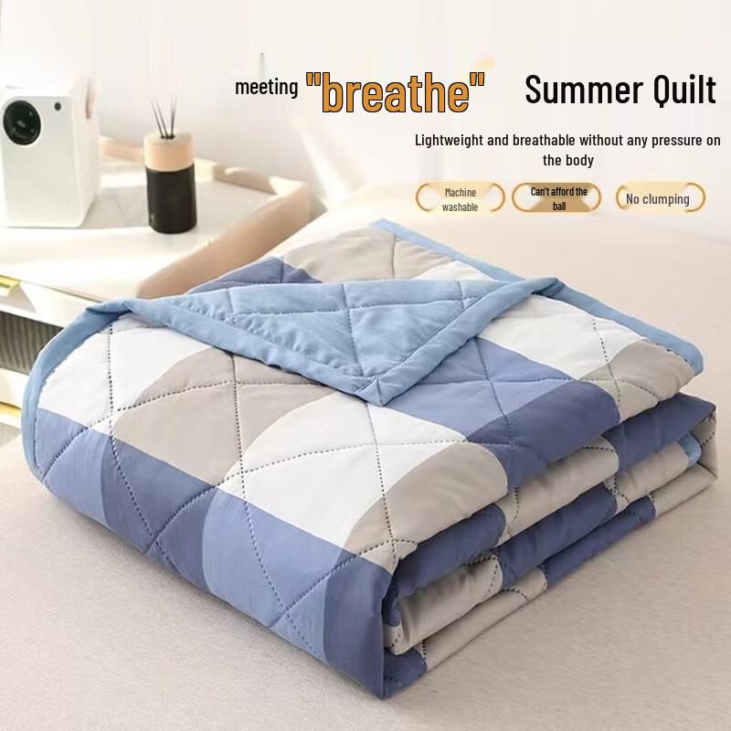Washed Cotton Summer Cooling Quilt