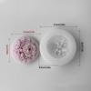 Flower Storage Jar Mould Jewelry Organizer Silicone Mold Concrete Plaster Storage Box Molds for Organizing Enthusiasts