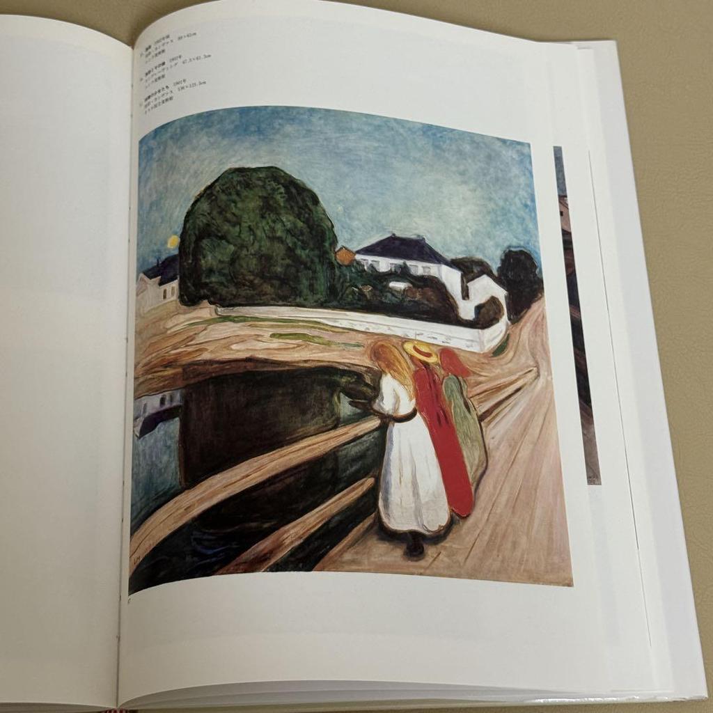 [USED] EDVARD MUNCH, Master of Modern Art, Bijutsu Shuppansha