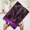 Monster With Purple Slime and Number  Poster Customized Wall Art Vintage Metal Signs Retro Tin Plaque for Man Cave Office Decor