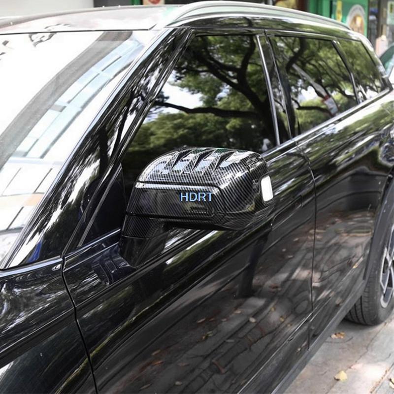For Chery Jaecoo 7 J7 2025 + Car Style Rear View Mirror Cover Side Door Reverse Mirror Wing Cap Protector Decoration Accessories