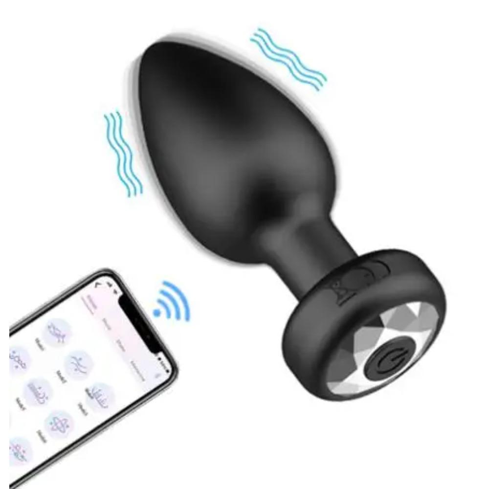Anal Plug Vibrator for Men Butt Plug Portable Massager Wireless Remote Control Dildo Vibration Sex Toys for Male Adult Toys