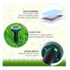 Mole Repellent 4 pcs,Solar Ultrasonic Snake Mouse Repellent Chasing Mole Trap,Mouse Repellent,Control Moles Snakes