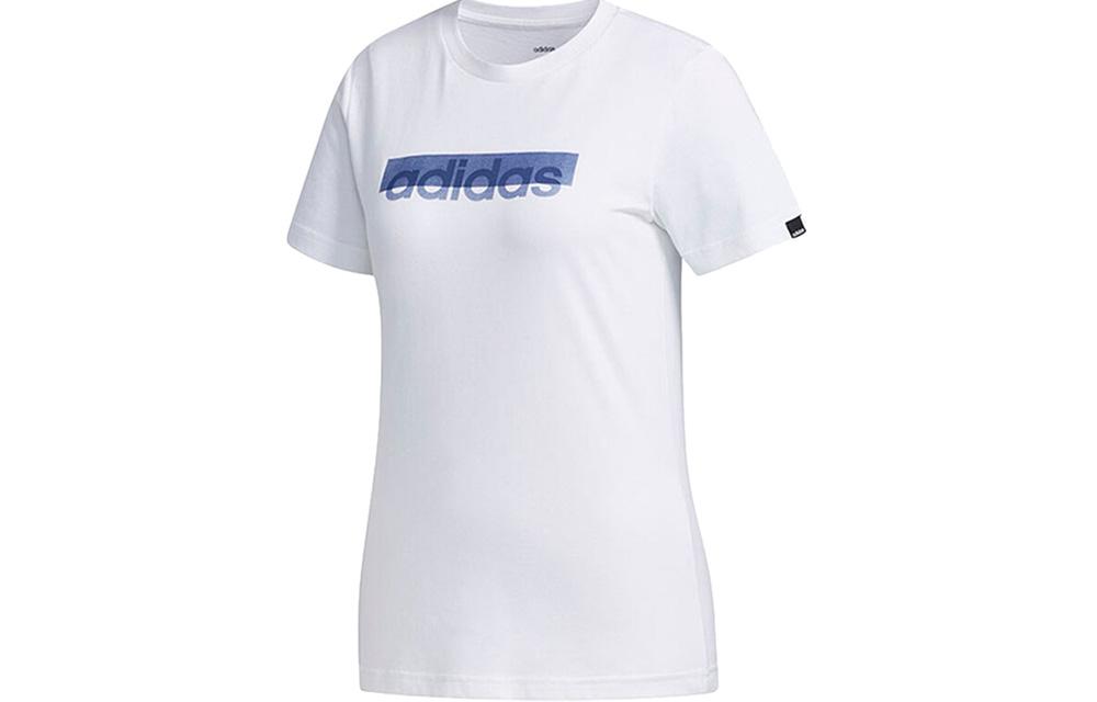 Adidas T Shirts Women s White Crew Neck Moderate Other FM6147 M