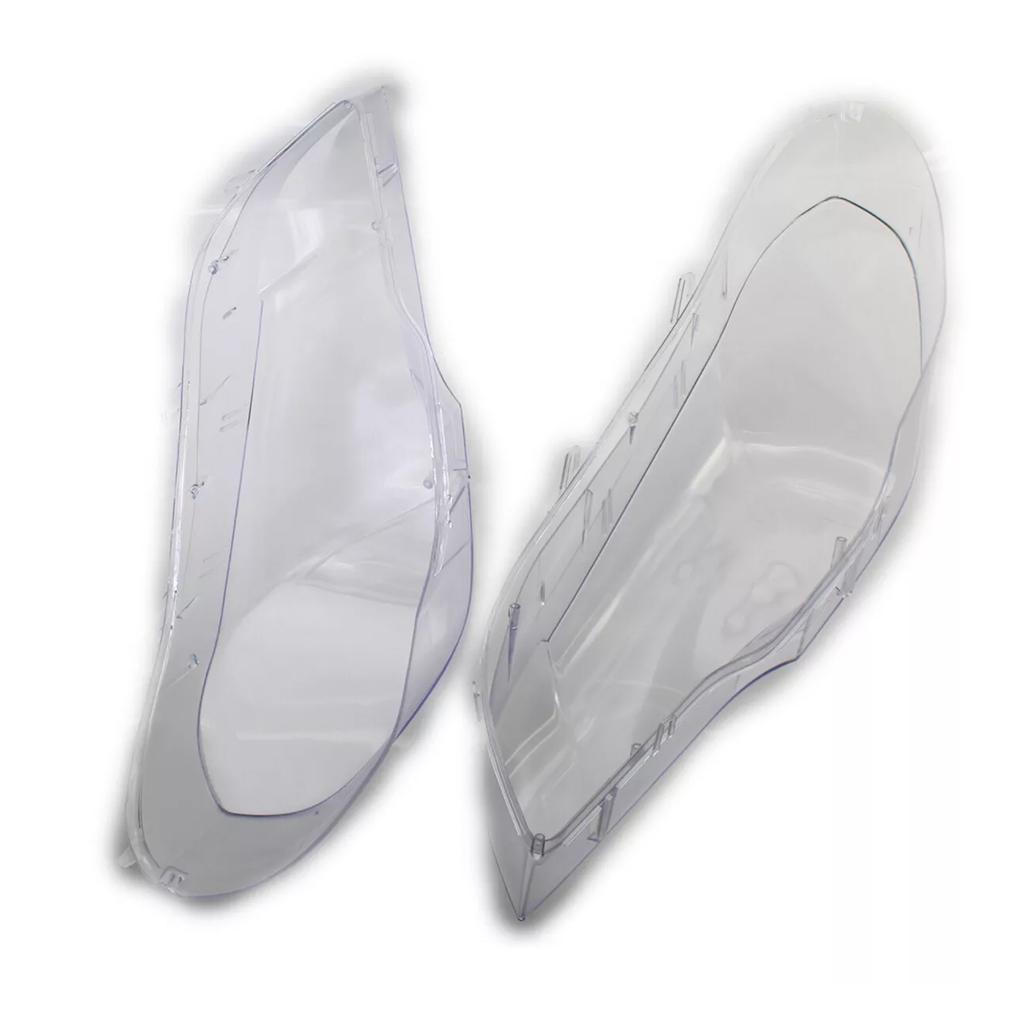 2PCS Clear Headlight Lens Cover Headlamp Left+Right For BMW X5 E70 2007-2013