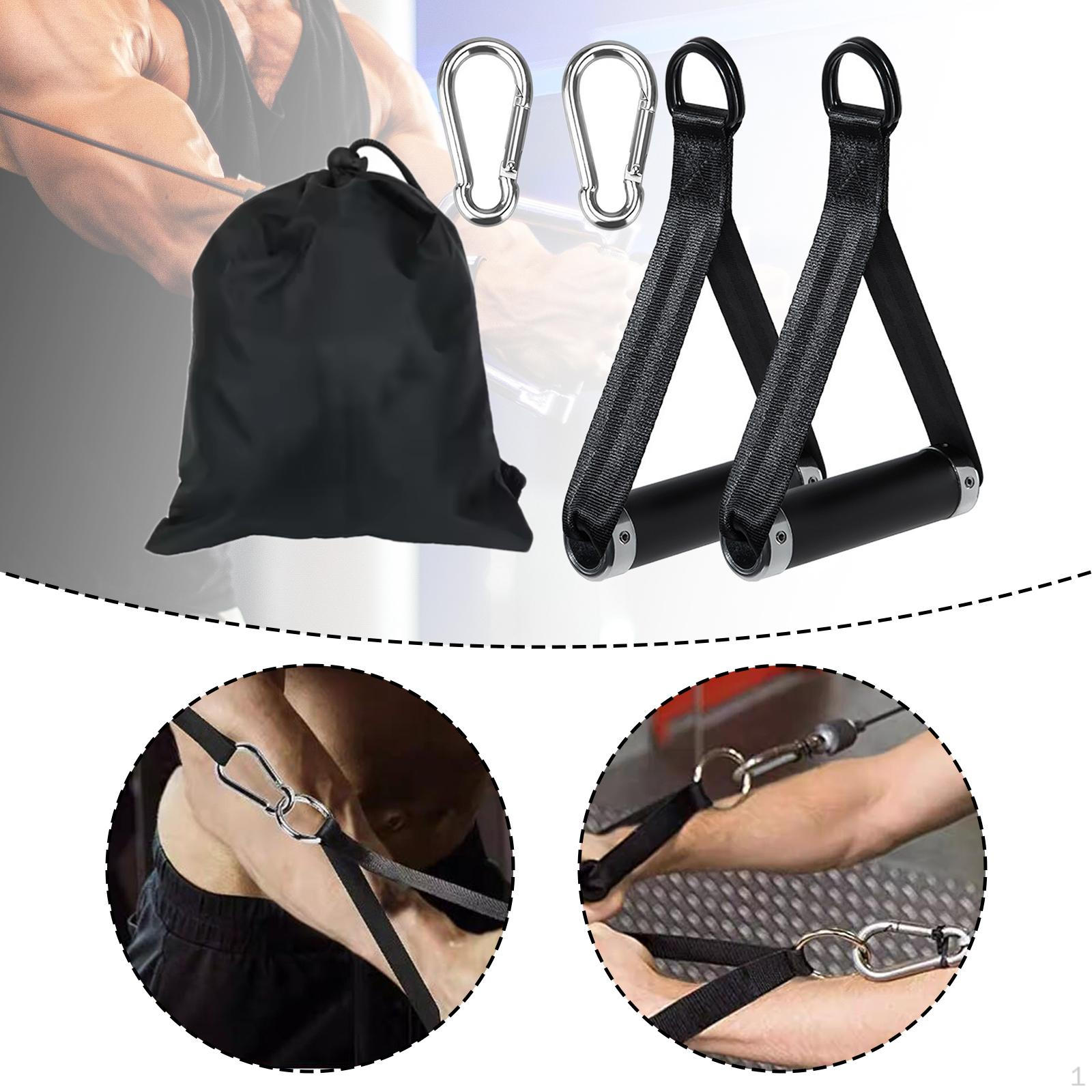 

Cable Machine Handle Attachments for Resistance Bands