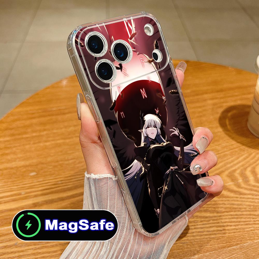 Alice Von Ataraxia Mobile Phone Case for iPhone 17 16 15 14 13 12 11 Air Pro Max Plus Mini Magsafe Clear Colorful Cover Pretty