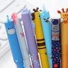 Kreslená gumovací gelová pera Roztomilé zvířecí motivy 0,7 mm Modrý inkoustové pero Hladké psaní Čisté gumování Pero Školní potřeby Dárky na párty
