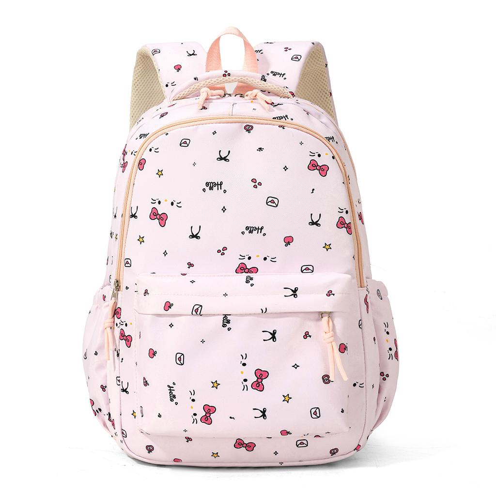 Cute Cat Schoolbag For Junior High School Girls, High-Looking Cartoon Backpack For Elementary School Girls In Grades Three To Six