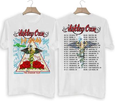 Koszulka The Stadium Tour 2022 – Def Leppard, Mötley Crüe, Poison, Joan Jett