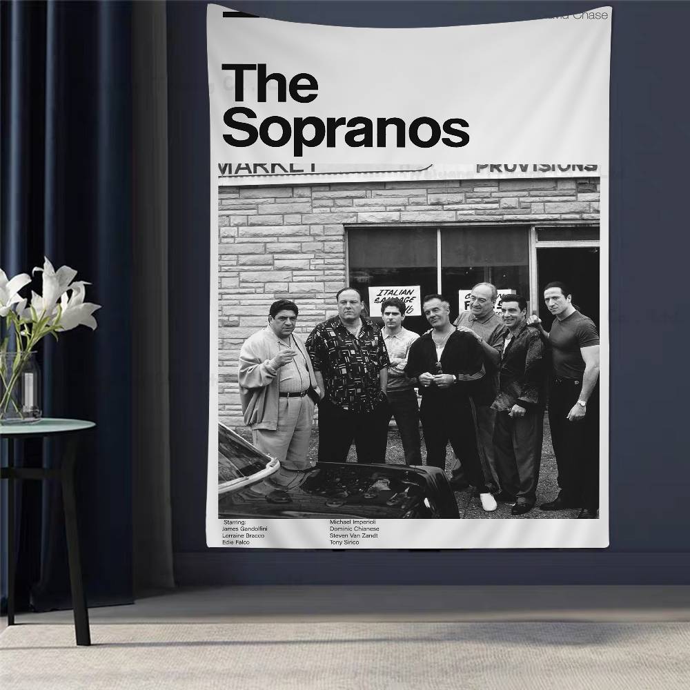 Tessuto Decorativo Classico Film Serie TV I Soprano Stampa Artistica Sci-Fi Stanza Arredamento Casa Decorazione Murale Decor