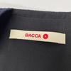 BACCA Navy Seersucker Covered Overalls Bottoms 36 NavyUsed