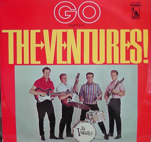 LP Record VENTURES - Go With The Ventures LP7562 LIBERTY 1966 Japan Rock Used