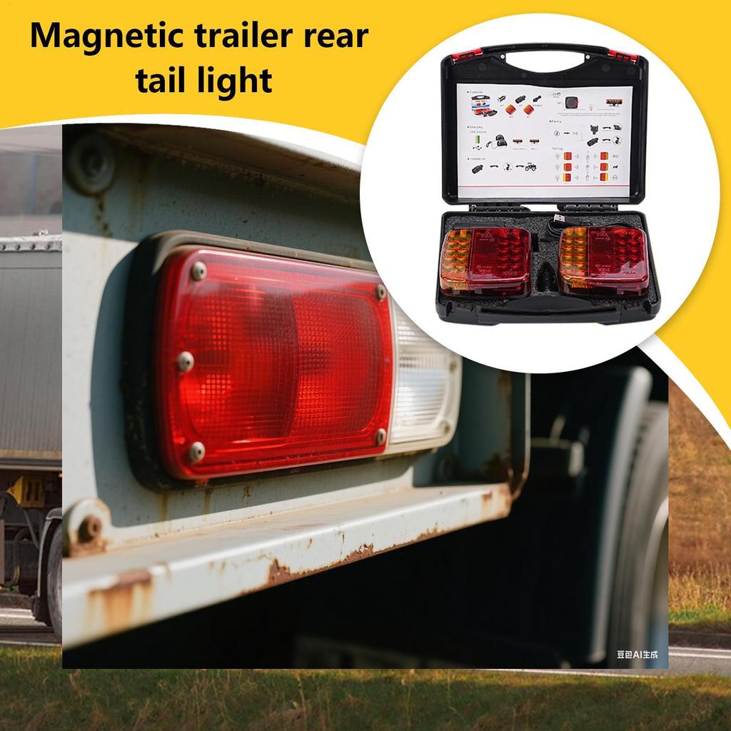 Rear Lights For Trailer Rear Lights Towing Trailer Warning Light Versatile Safety Warning Lamp Night Driving Accessories
