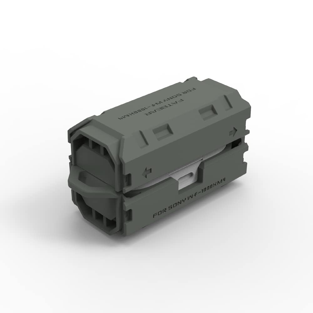 

Fat Bear Tactical Military Grade Rugged Shockproof Armor Buffer Protective Shell Skin Case Cover for Sony WF-1000XM4 (Green)