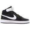 New Nike Court Borough Mid 2 'Black White' GS CD7782-010