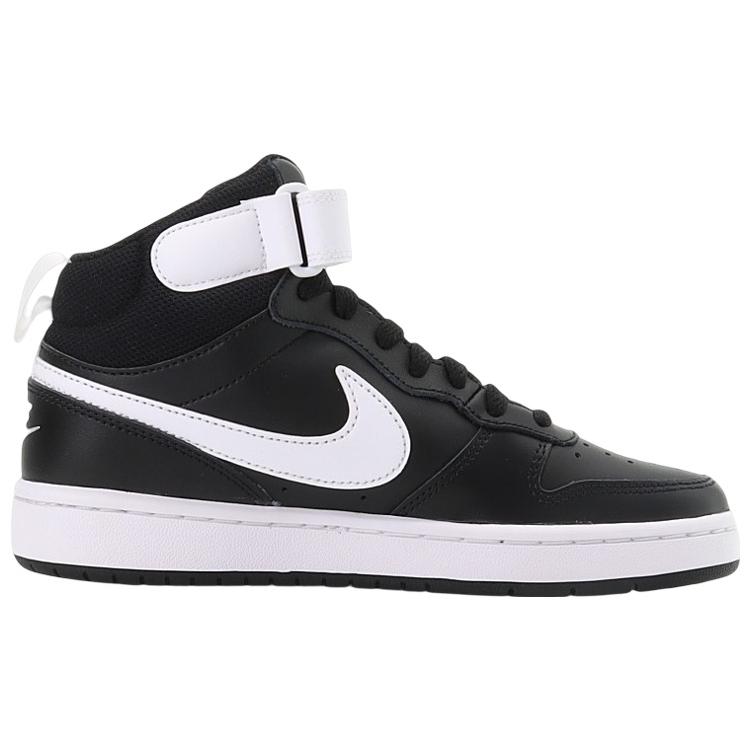 New Nike Court Borough Mid 2 'Black White' GS CD7782-010