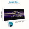 Baltimore Ravens Color Mouse Pad Large Gaming Table Cushion Non-slip Laptop Tablet Big Mousepad XXL Mat Mini PC Playmat With Lock Edge