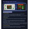 Programmable Power Supply Modules 120W Constant Current Voltages Control Solar Charging with Transmission Interfaces