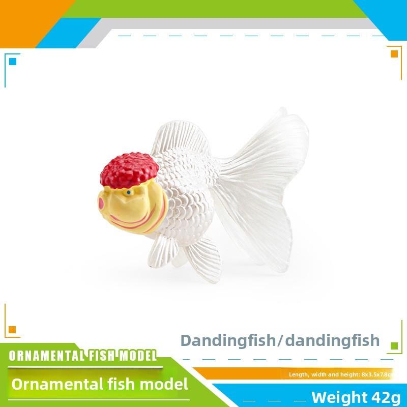 Реалистичная реплика рыбы ПВХ Кои Золотая рыбка Украшение для аквариума для любителей морской фауны Style A