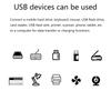 Portable USB Adapter Extender 1 To 3 Ports USB3.0 Splitter Connect Multiple Devices To PC or Laptop Phone