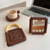 Worthbuy - Biscuits Foldable Desktop Mirror