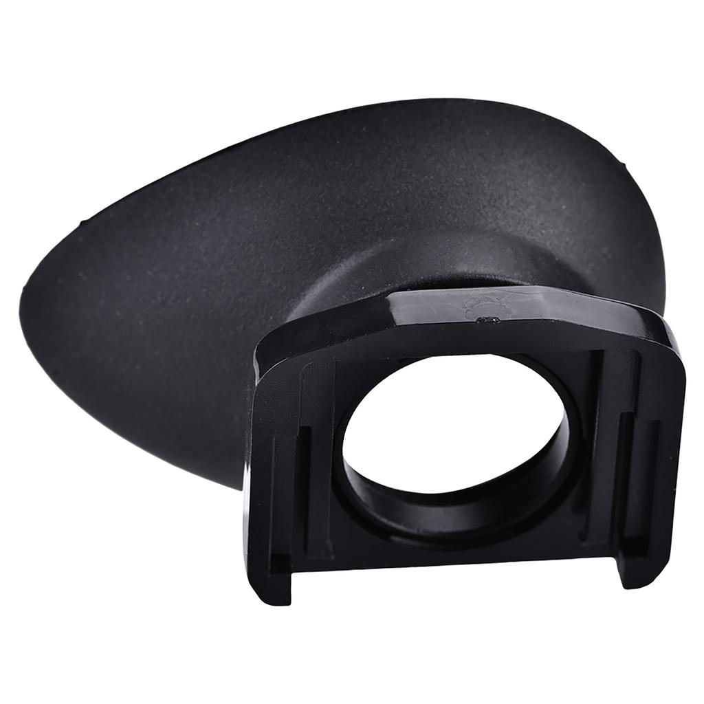 Plastic Camera Lens Eyepiece Eye Cup Black Accessory for Canon EOS 5DIII 1DX 7D