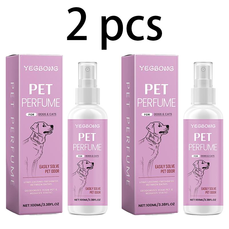 Yegbong Pet Deodorizing and Freshening Spray for Cats and Dogs Clean Odor Air Freshening Treatment Spray