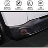 Rear Fog Light Decor Cover Trim Kit For Jeep Renegade 2015-2018 Smoked Black