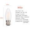 B22 LED Filament Candle Light Bulb C35 2W 4W 6W Chandelier Lighting Lamp Cool Warm White