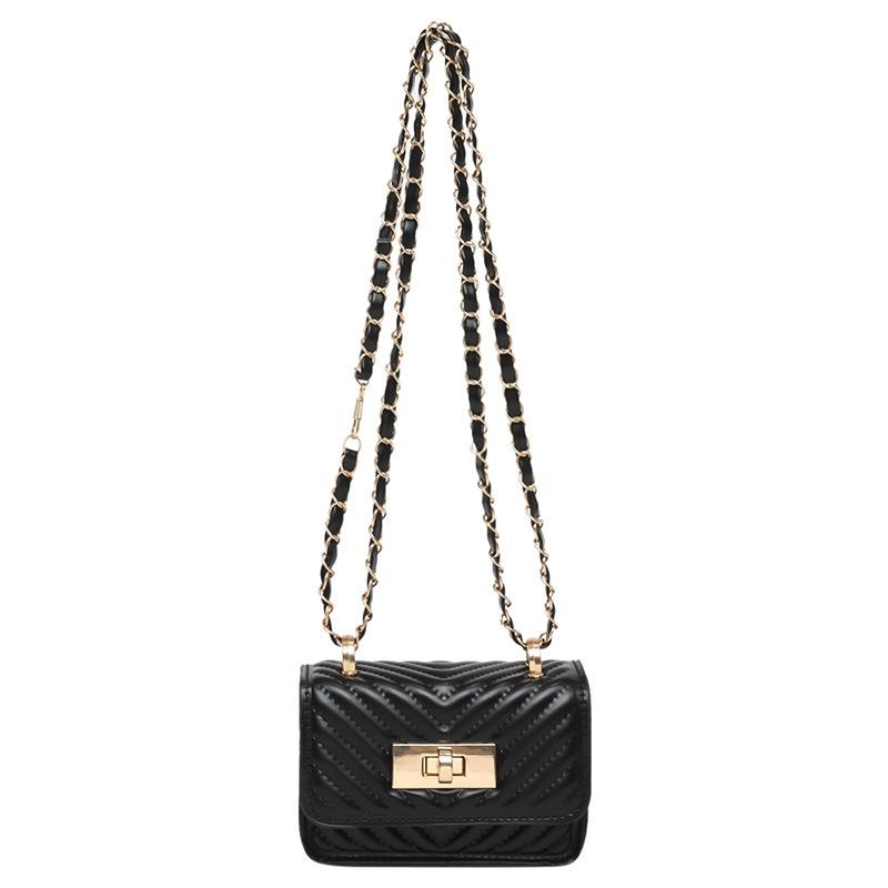 Rhombus Chain Bag Women's Spring and Summer 2025 New Fashion High Sense Ins Messenger Bag Versatile Mini Square Bag