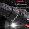 12V High Power Cordless Two-Speed Electric Drill and Screwdriver