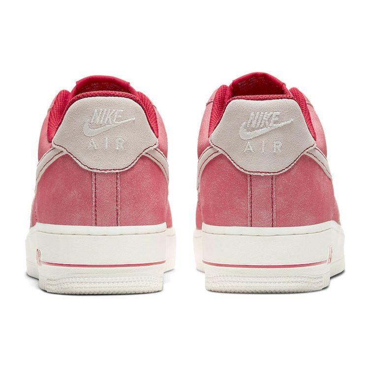 Nike Air Force 1 07 LV8 Dusty Red Men Sneakers Gym-Red Sail DH0265-600