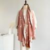 Autumn and winter new imitation cashmere scarf women's high-end sense winter letter light luxury shawl thick warm one