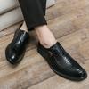 Neue Herren Slipper Schwarz und Braun Herren Casual Bequem und Modisch Spitzschuhe Gesellschaftsschuhe Größen 38-46