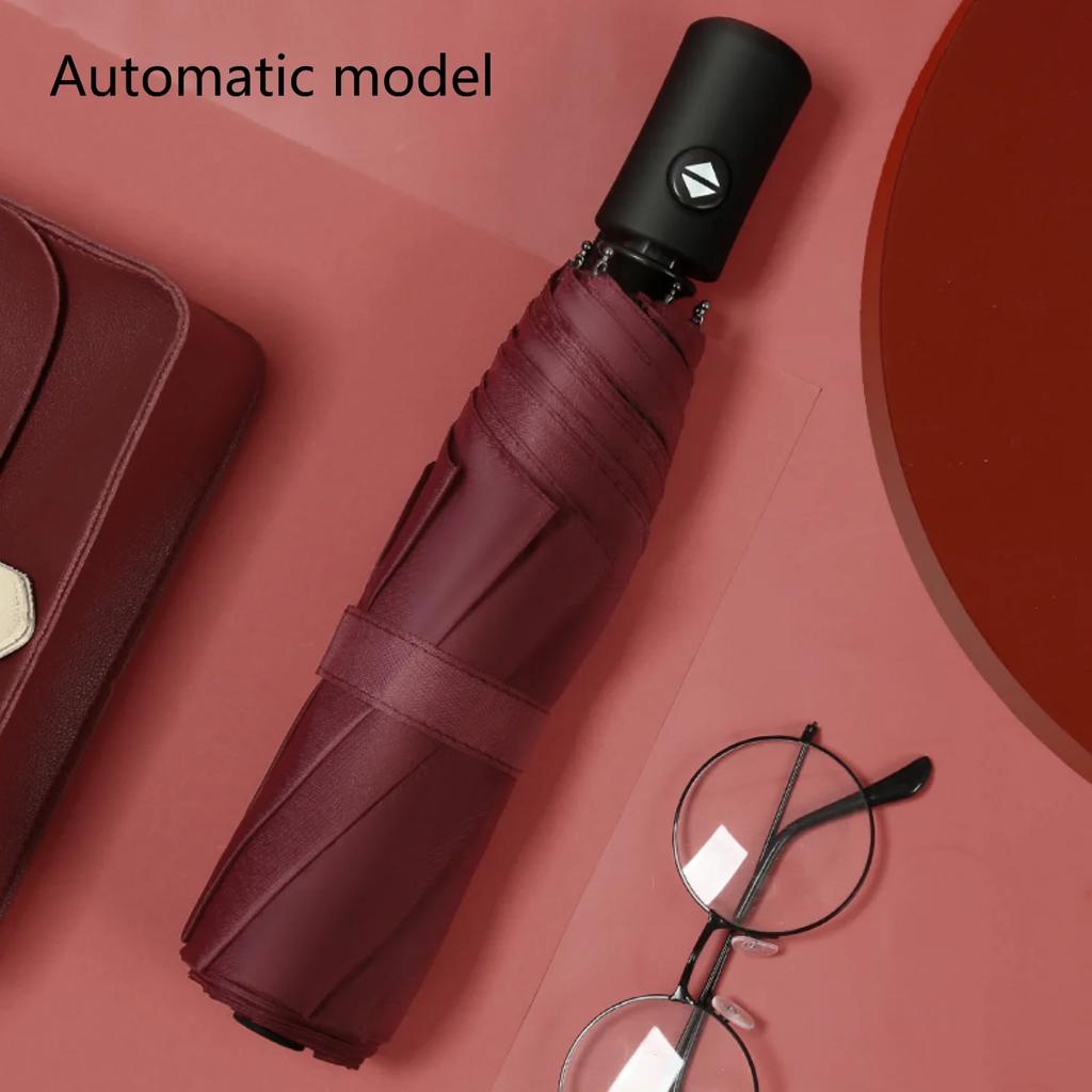 Travel Umbrella Fashion Large Heavy-duty Windproof and Waterproof Umbrella Fully Automatic Opening and Closing Sunshade Umbrella