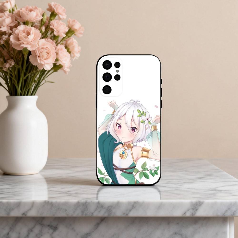 P-Princess C-Connect K-Kokkoro Phone Case For Samsung S25,S24,S21,S22,S23,S30,Ultra,S20,Plus,Others Soft Black Cover