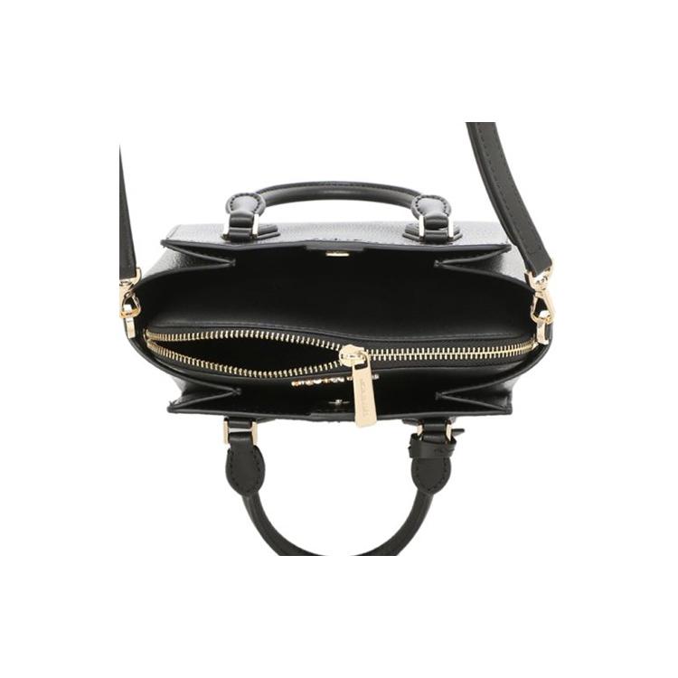 New MICHAEL KORS DariaMICHAEL KORS Handbag Collection Leather Crossbody Bag, Handbag Trumpets Women's Black 35S1GDIC2L-BLACK