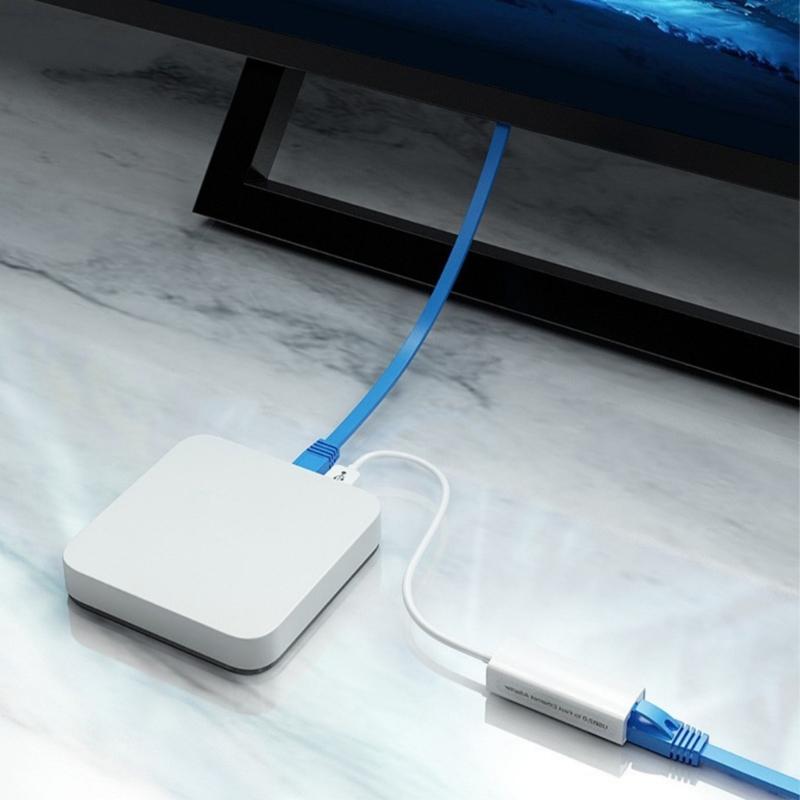 RTL8152B Chip USB2.0 to RJ45 Networking Card Connectors Adapter 10/100Mbps for Tablets PC for Win 7 8 10 XP