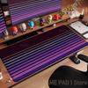 Gamer Mousepad Gradient Color Line Mouse Pad Large Mouse Mat Natural Rubber Desk Rug PC Desk Mats Retro Design Mousepad xcm