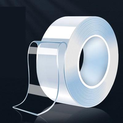 Nastro biadesivo Nano Tape da 1/3/5 m, nastro impermeabile senza tracce per bagno e lavello della cucina