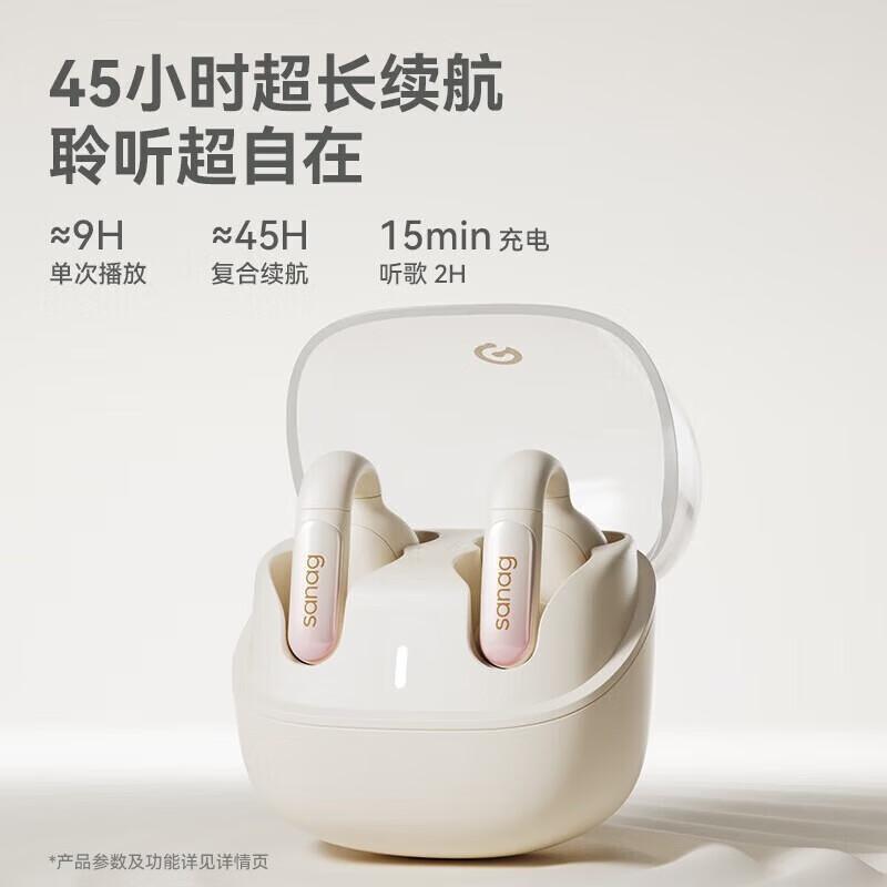 SANAG Z39 Pro Open-Ear Clip-On Bluetooth Earbuds