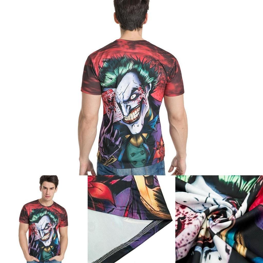 Men's Joker T-shirt High Definition Graphic Artwork And Stretchy Fabric